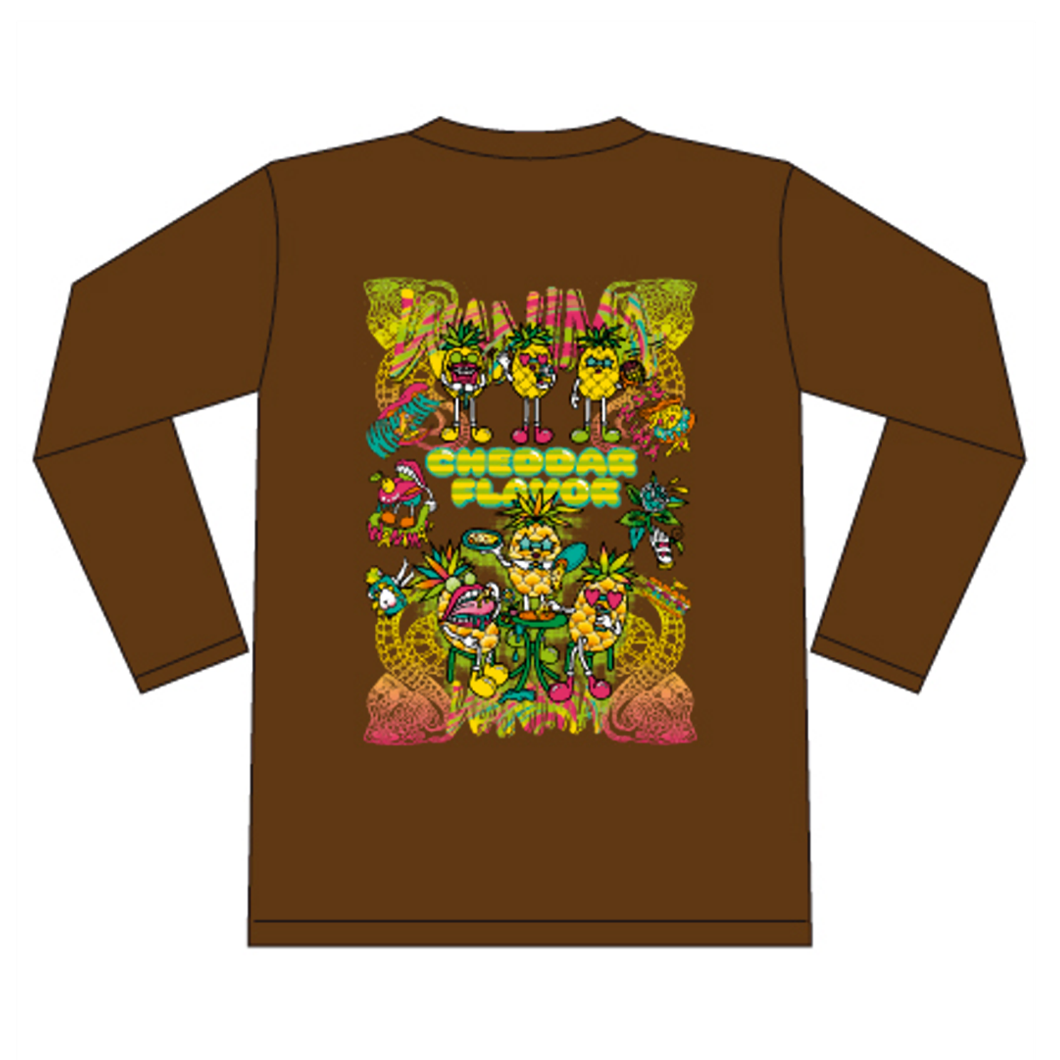 Wanima 3ice Long Sleeve ダークチョコレート Wanima Official Goods Wanima Wanima 3ice Long Sleeve ダークチョコレート Wanima Official Goods Wanima