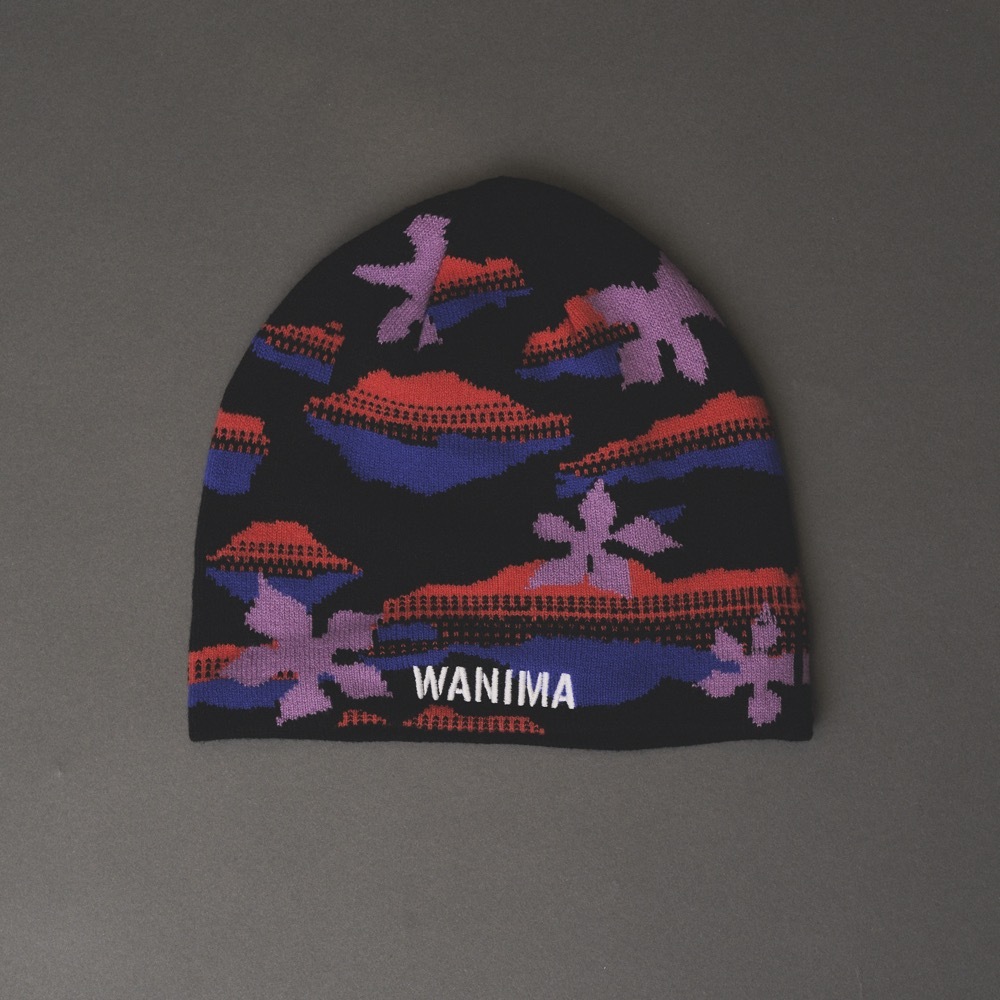 【WANIMA MEMBERS会員限定】Beanie (Island)　Black